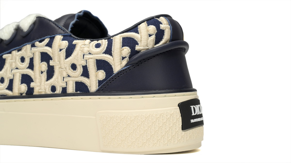 Dior B33 Sneakers  Release Deep Dlue Relief 3SN272 ZIR1 6536