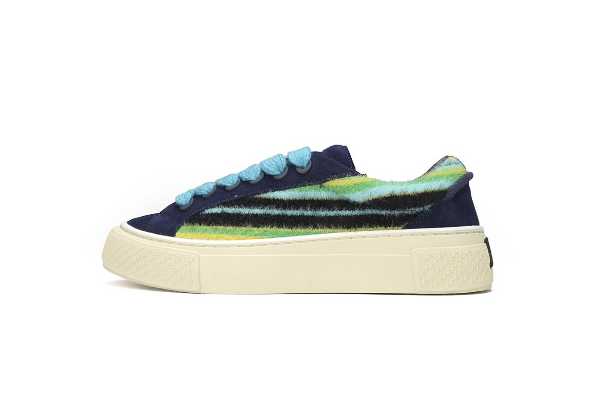 Dior B33 Sneakers  Release Navy Dlue Stripes  3SN272 ZIR1 6536