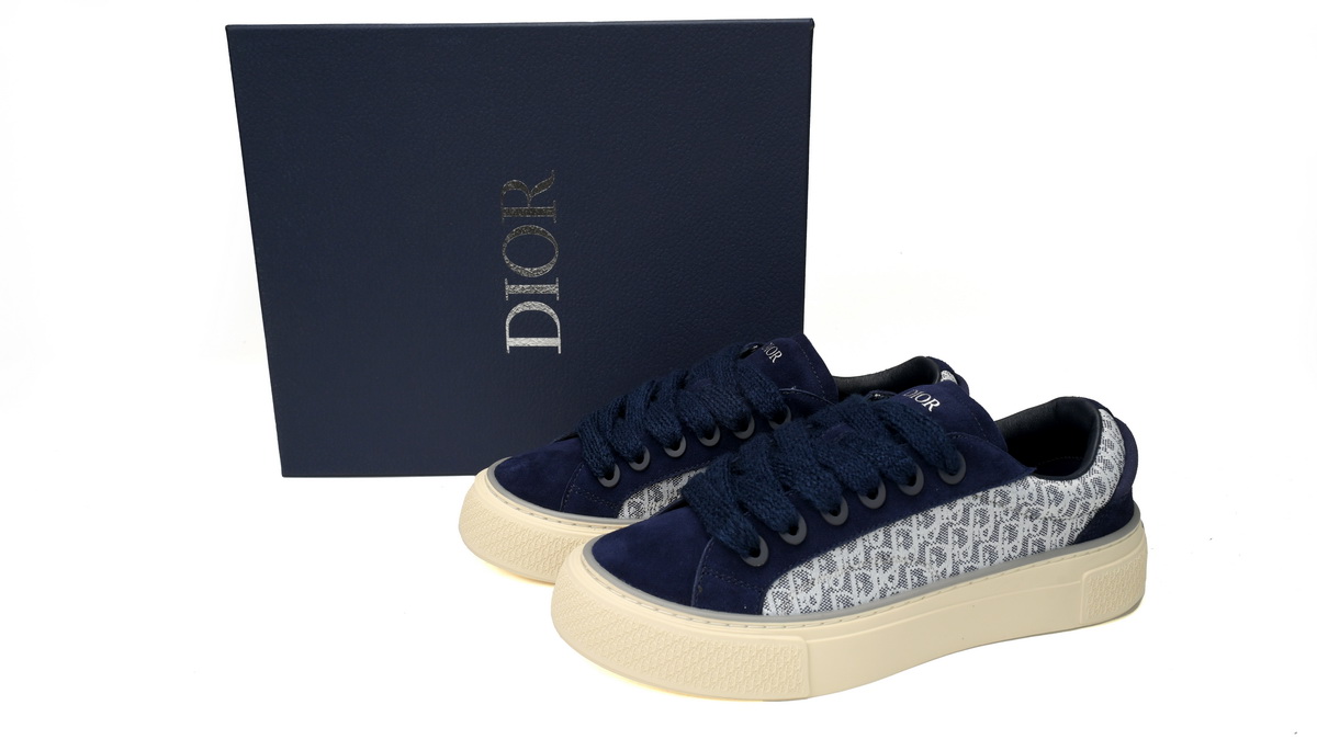 Dior B33 Sneakers Release White Blue 3SN272 ZIR1 6536