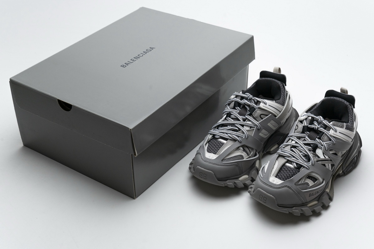 Balenciaga Track LED  Grey 555032 W1GB7 1214