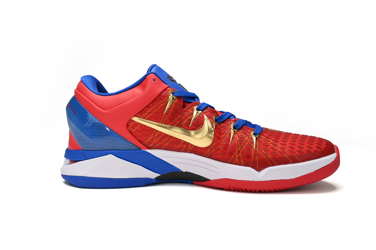 New Sale Nike Zoom Kobe 7 VII Red Royal 488371-406