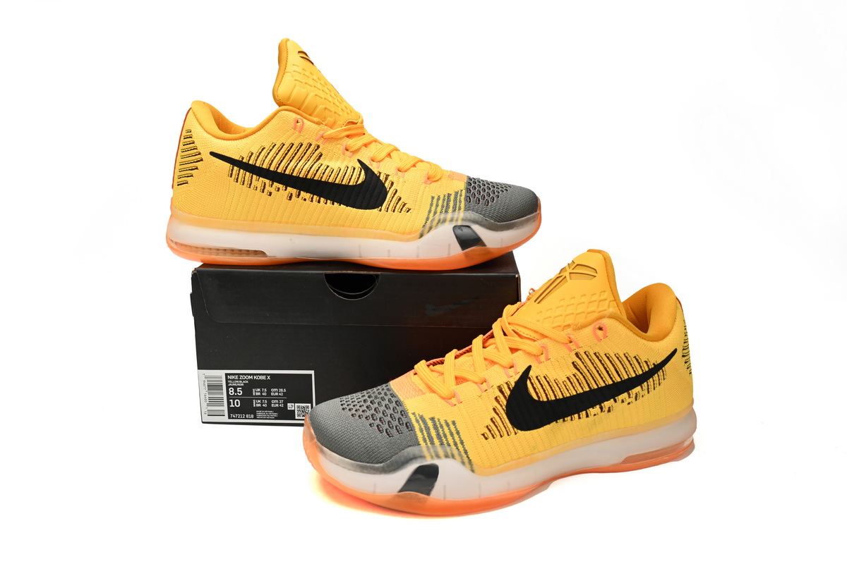 Nike Kobe 10 Elite Low Chester 747212-818