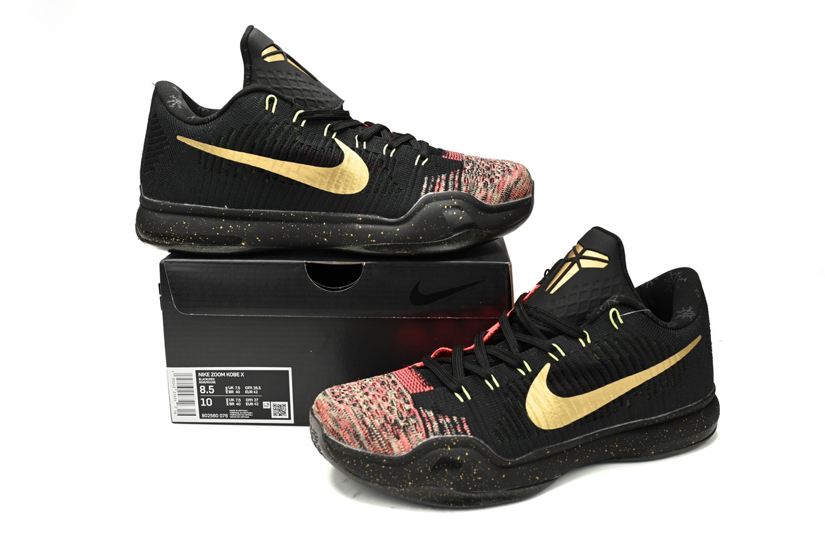 Nike Kobe 10 Elite Low Christmas 802560-076
