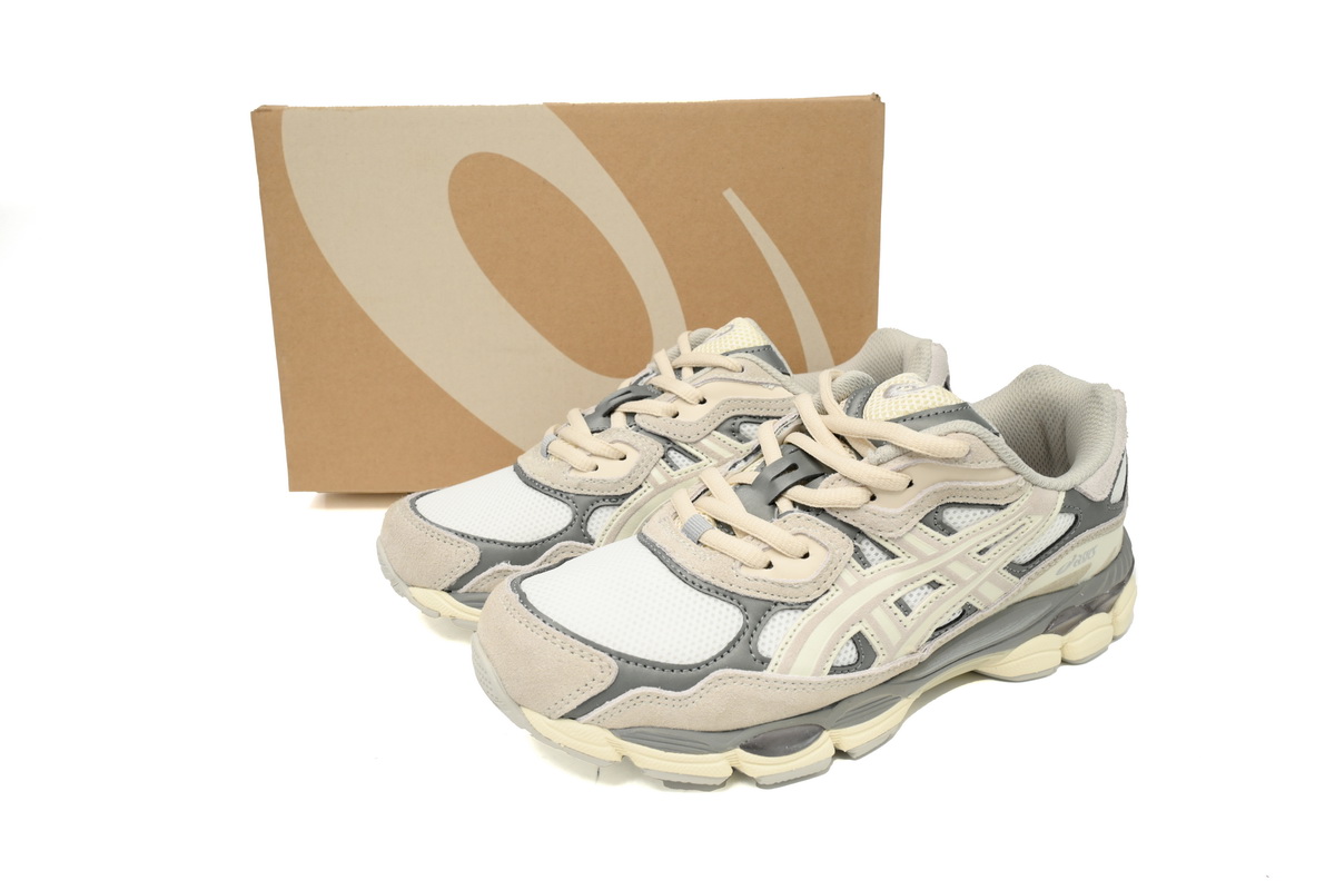 ASICS GEL-NYC Rice White Gray 1201A789