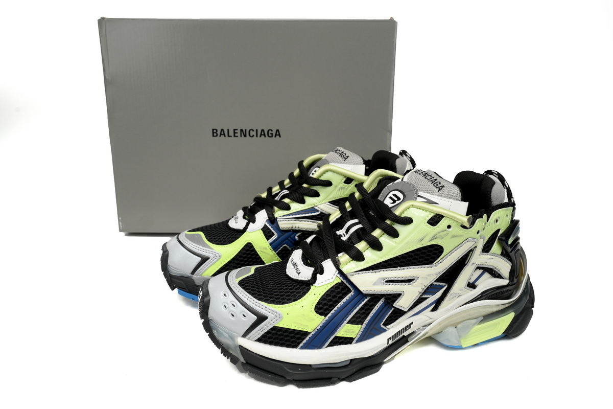Balenciaga Runner Black Green