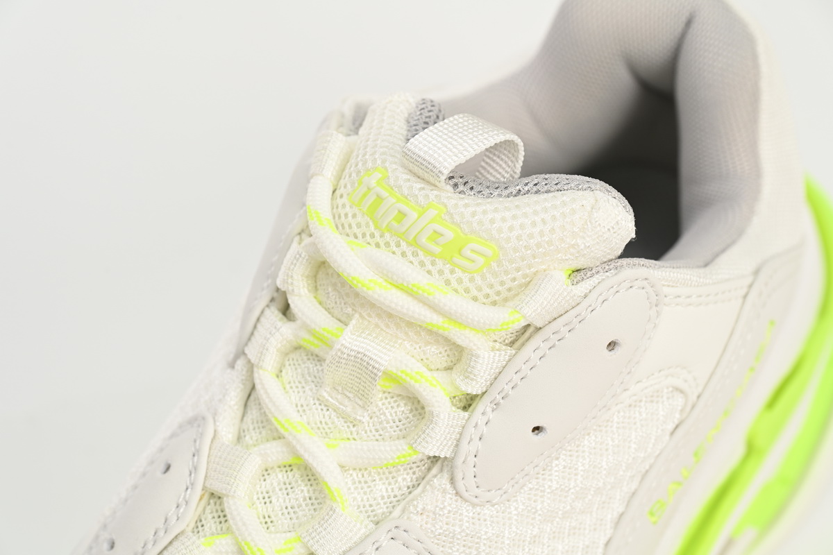 Balenciaga Triple S Fluorescent White 536737 W0901 9088