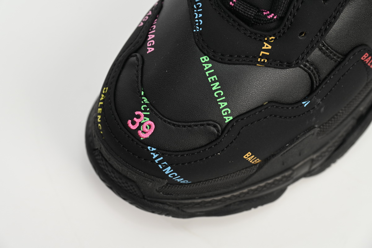 Balenciaga Triple S Letter Colorful 524039 W2FA1 1210