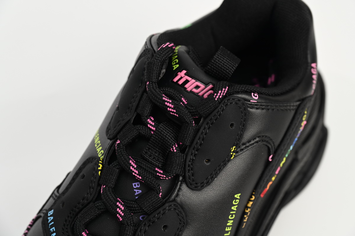 Balenciaga Triple S Letter Colorful 524039 W2FA1 1210