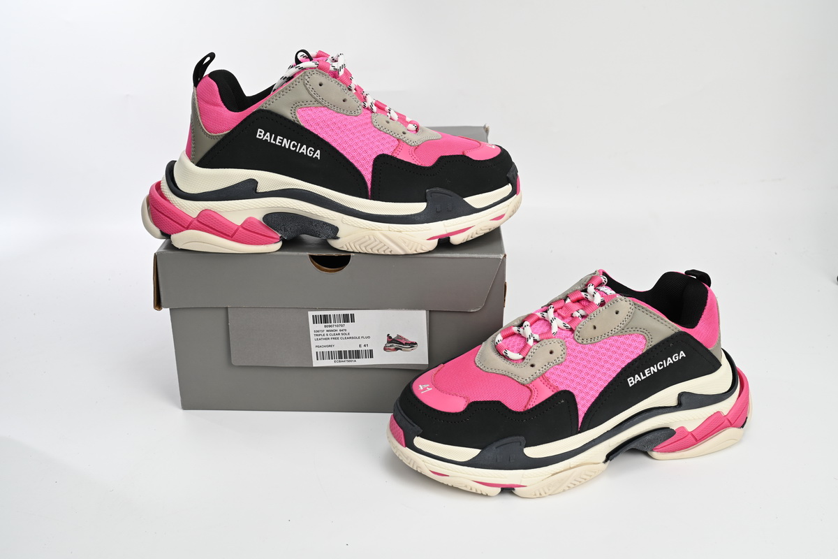 Balenciaga Triple S Pink 541624 W09E1 1708