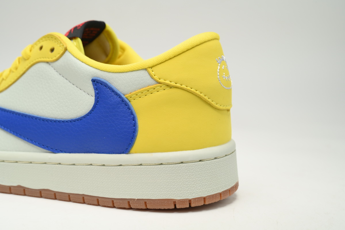 Travis Scott x Air Jordan 1 Low OG 'Canary' DZ4137-700