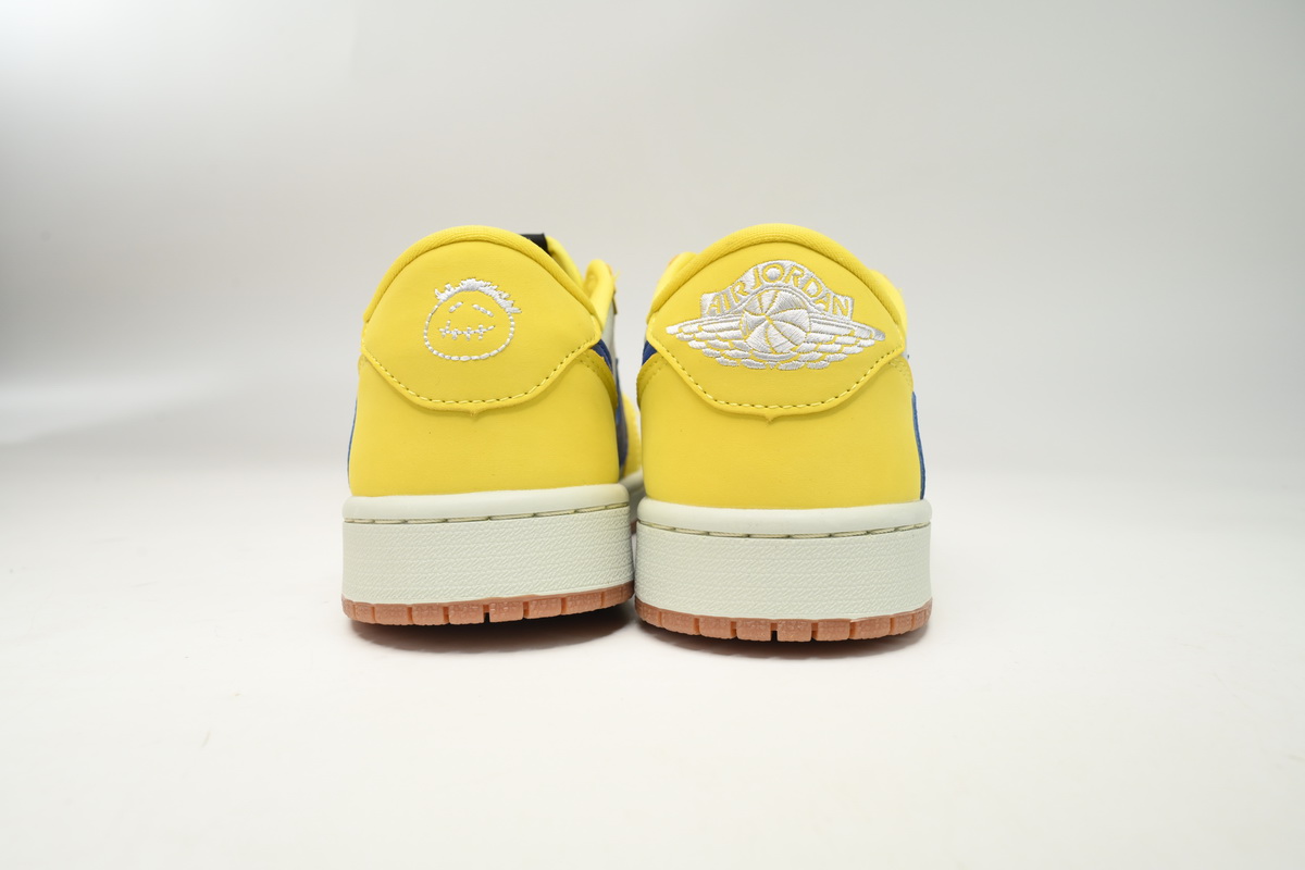 Travis Scott x Air Jordan 1 Low OG 'Canary' DZ4137-700