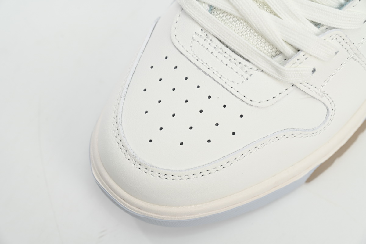 OFF-WHITE Out Of Blue White Blue Discoloration