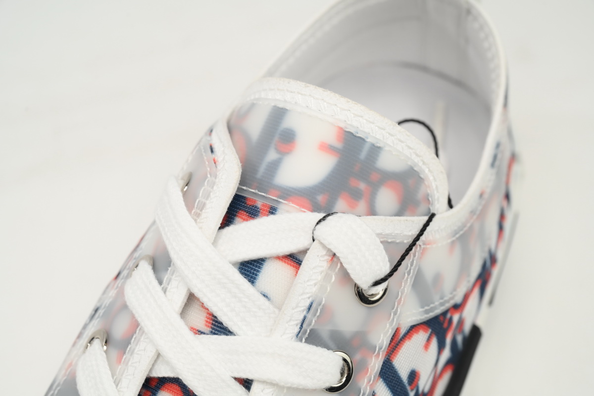 Dior B23 HT Oblique Low Bang Blue Red