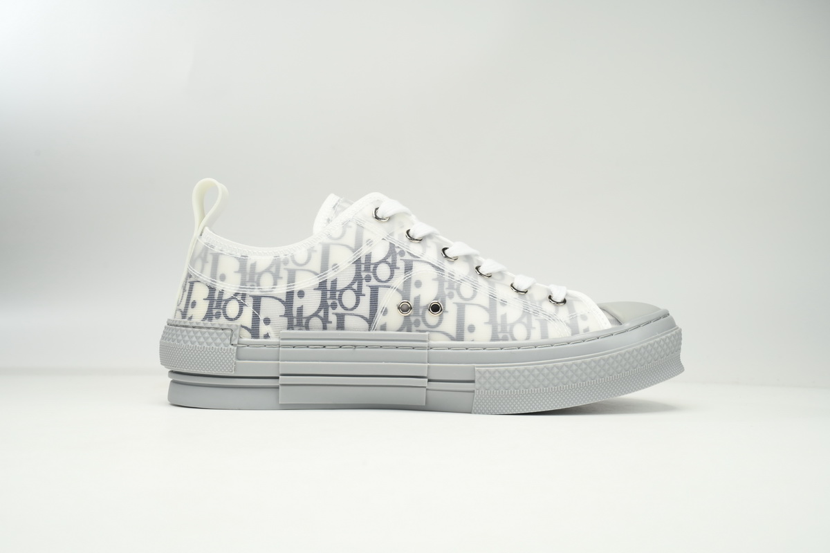 Dior B23 HT Oblique Low Cut Blue Gray