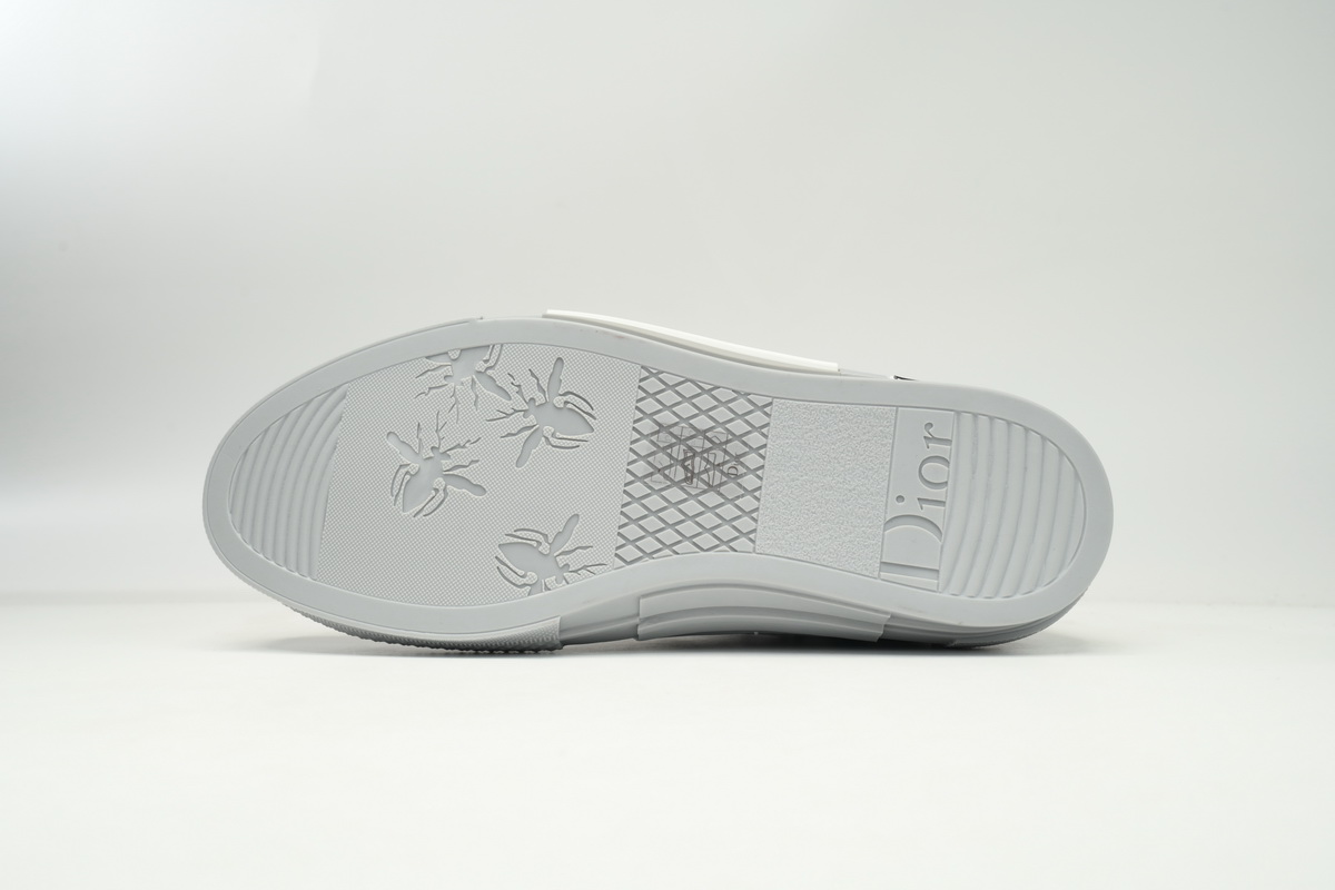 Dior B23 HT Oblique Low Cut Blue Gray