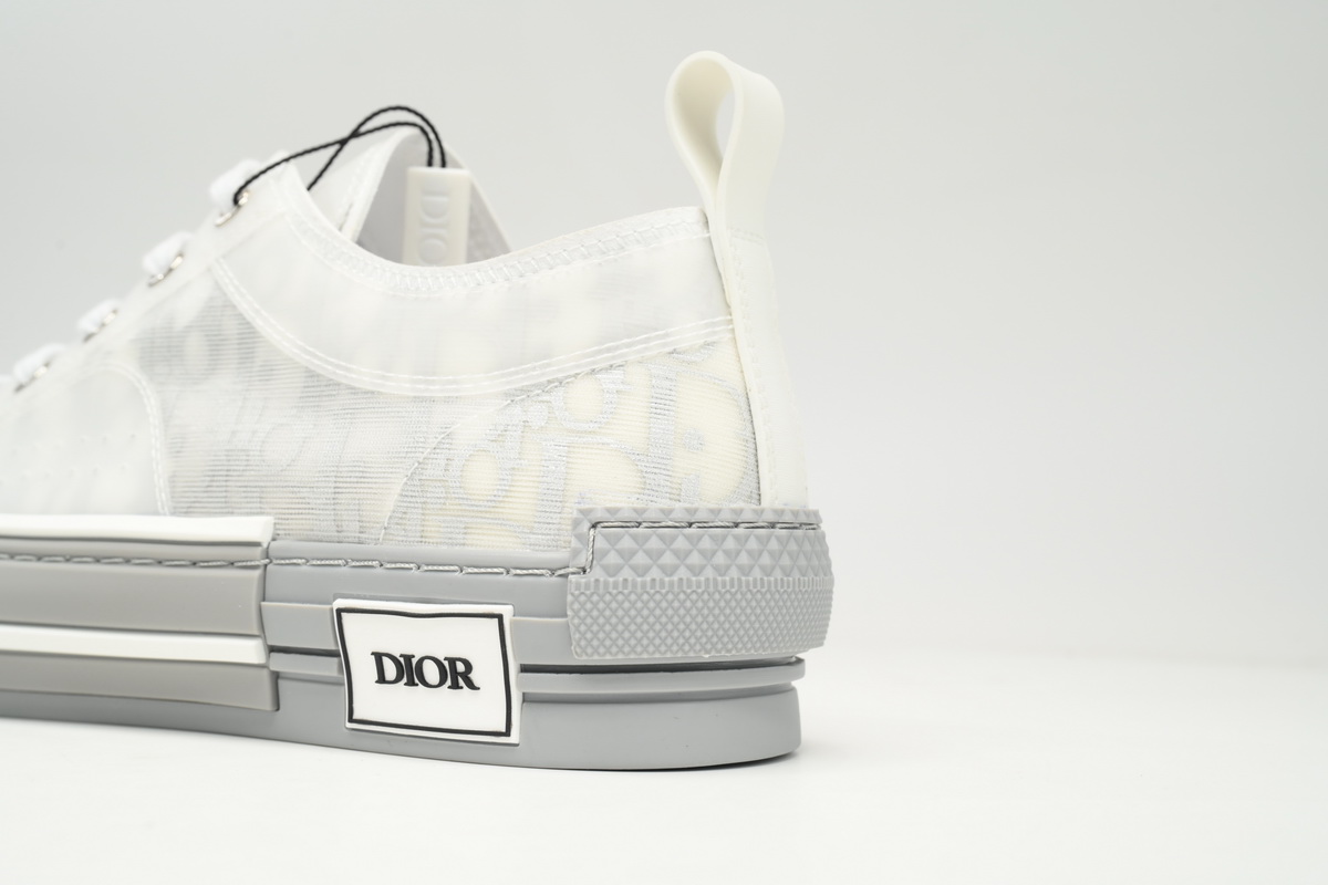 3SN272ZIR 16536 Dior B23 HT Oblique Low Rank Silver Gray