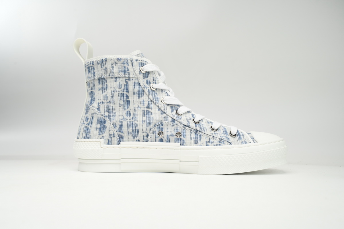 Dior B23 HT Oblique Transparency Electric Embroidered Benim