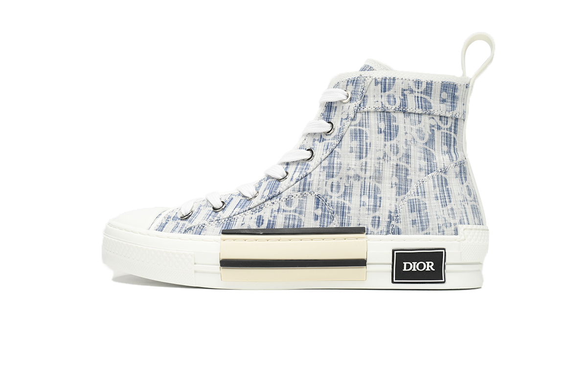 Dior B23 HT Oblique Transparency Electric Embroidered Benim