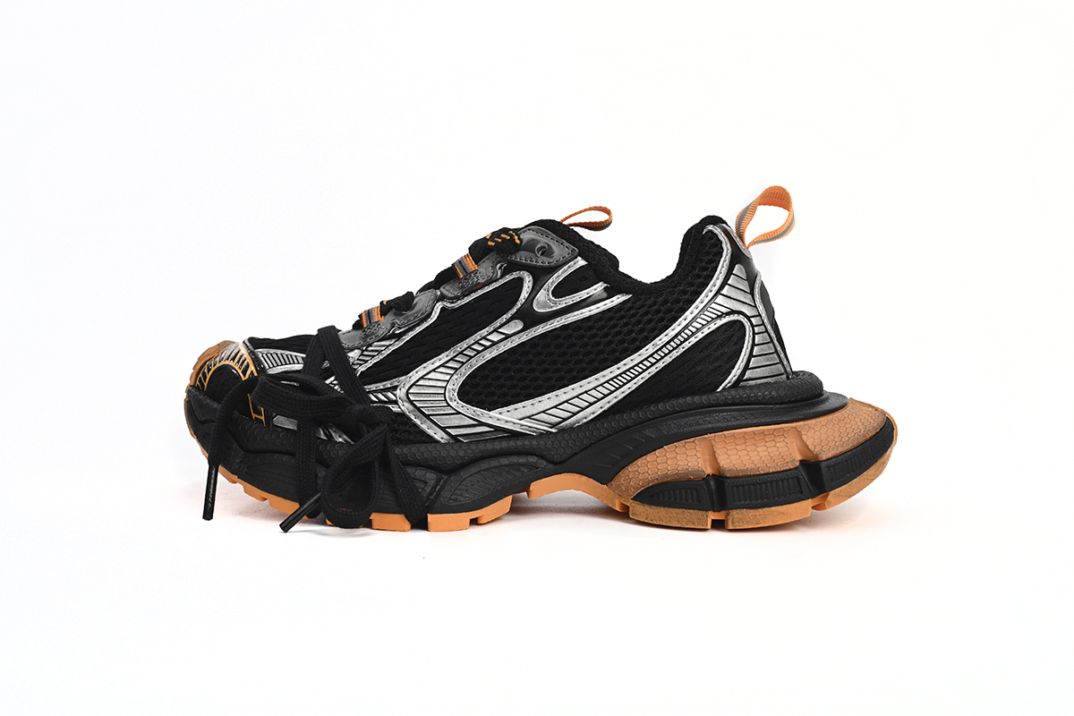 Balenciaga 3XL  All Black Orange 734731 W3XL3 1178
