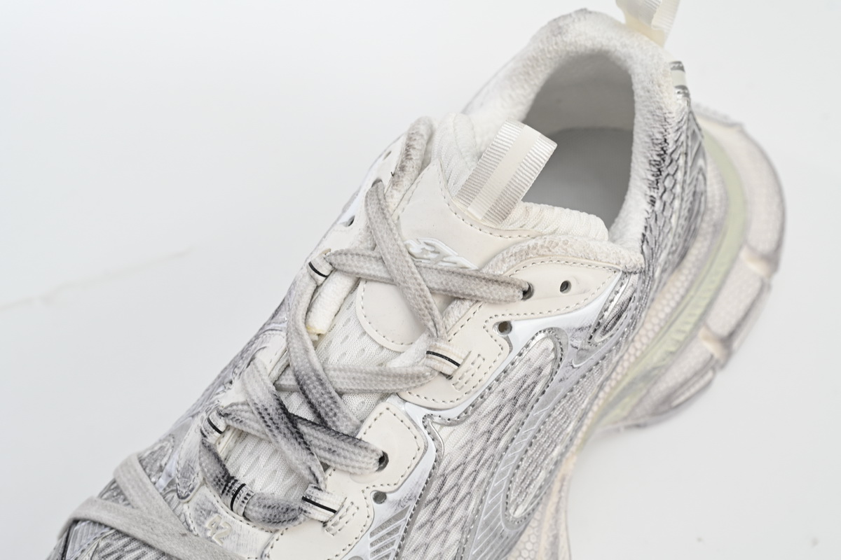 Balenciaga 3XL Silver White 542229 W1RB5 0101