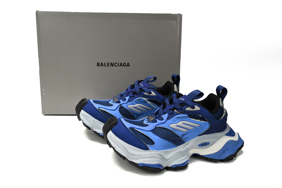Balenciaga CARGO Sneaker White Sapphire Blue 784339-W2MV3-2325