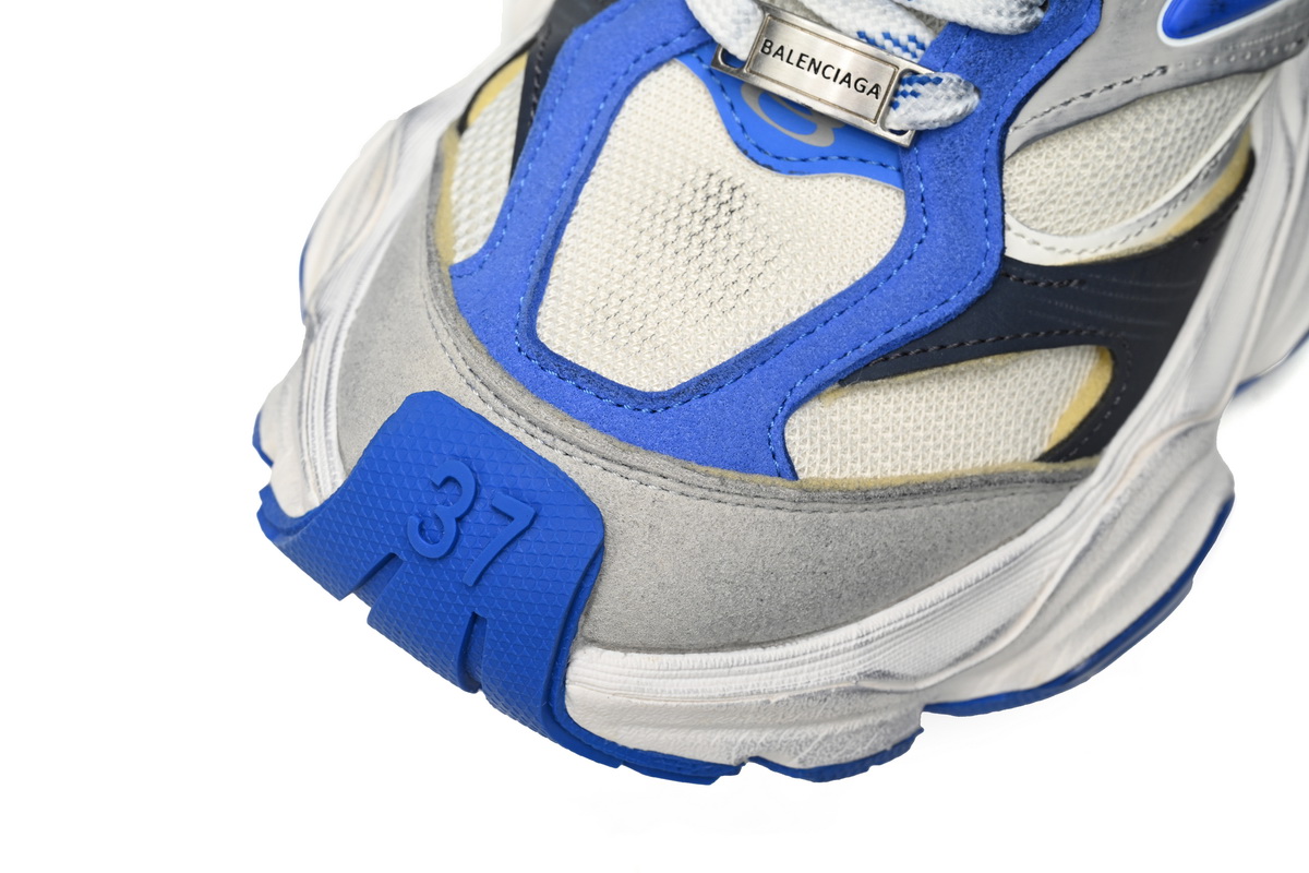 Balenciaga CARGO Sneaker Black White And Blue 784339-W2MV6-0328