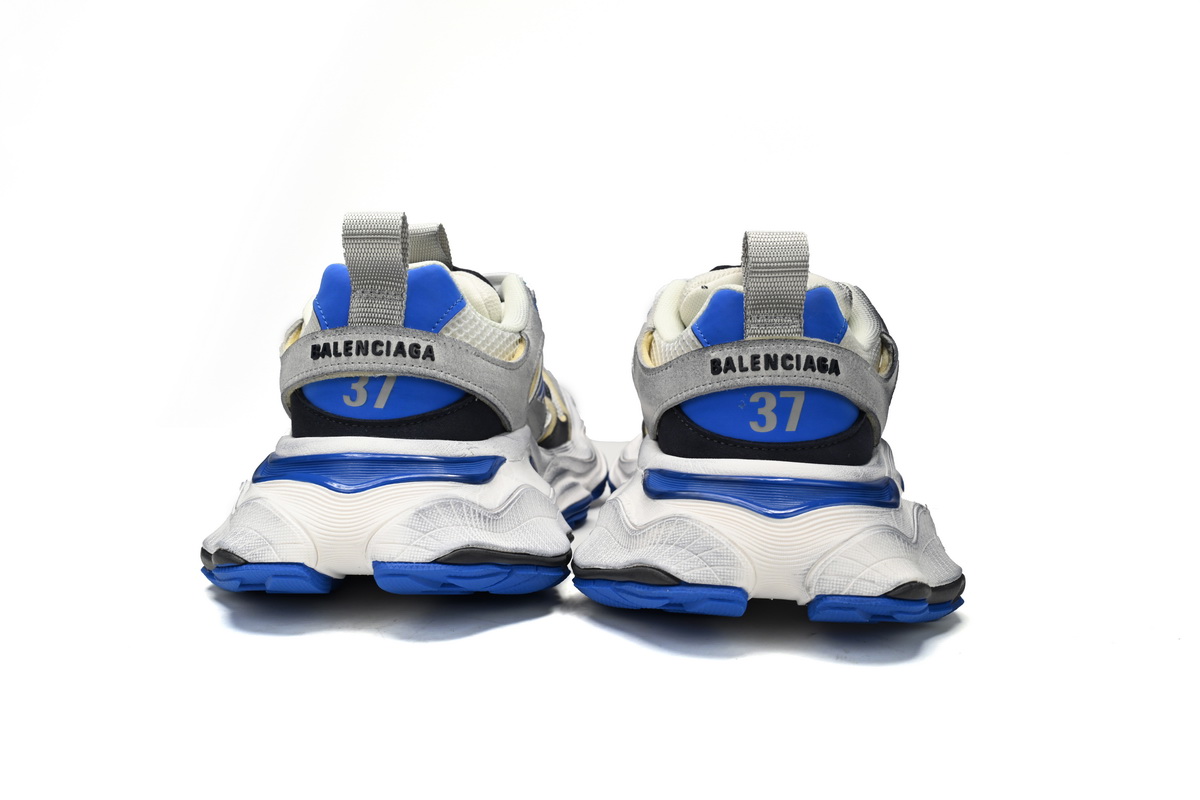 Balenciaga CARGO Sneaker Black White And Blue 784339-W2MV6-0328