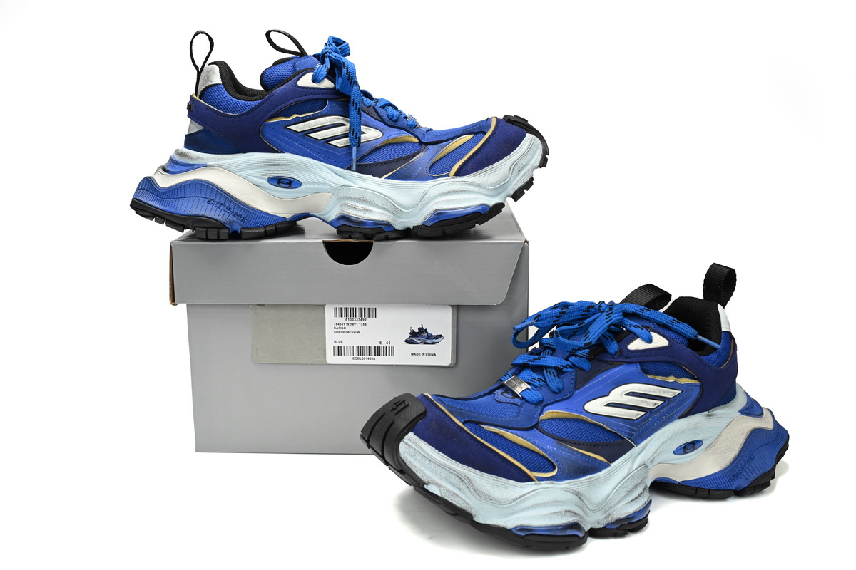Balenciaga CARGO Sneaker Blue 784339-W2MV1-1758