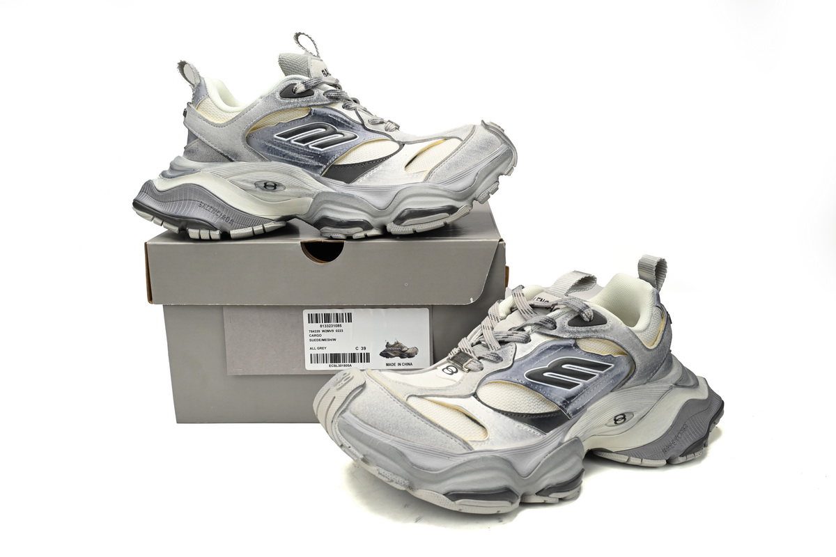 Balenciaga CARGO Sneaker Rice Gray 784339-W2MV9-0223