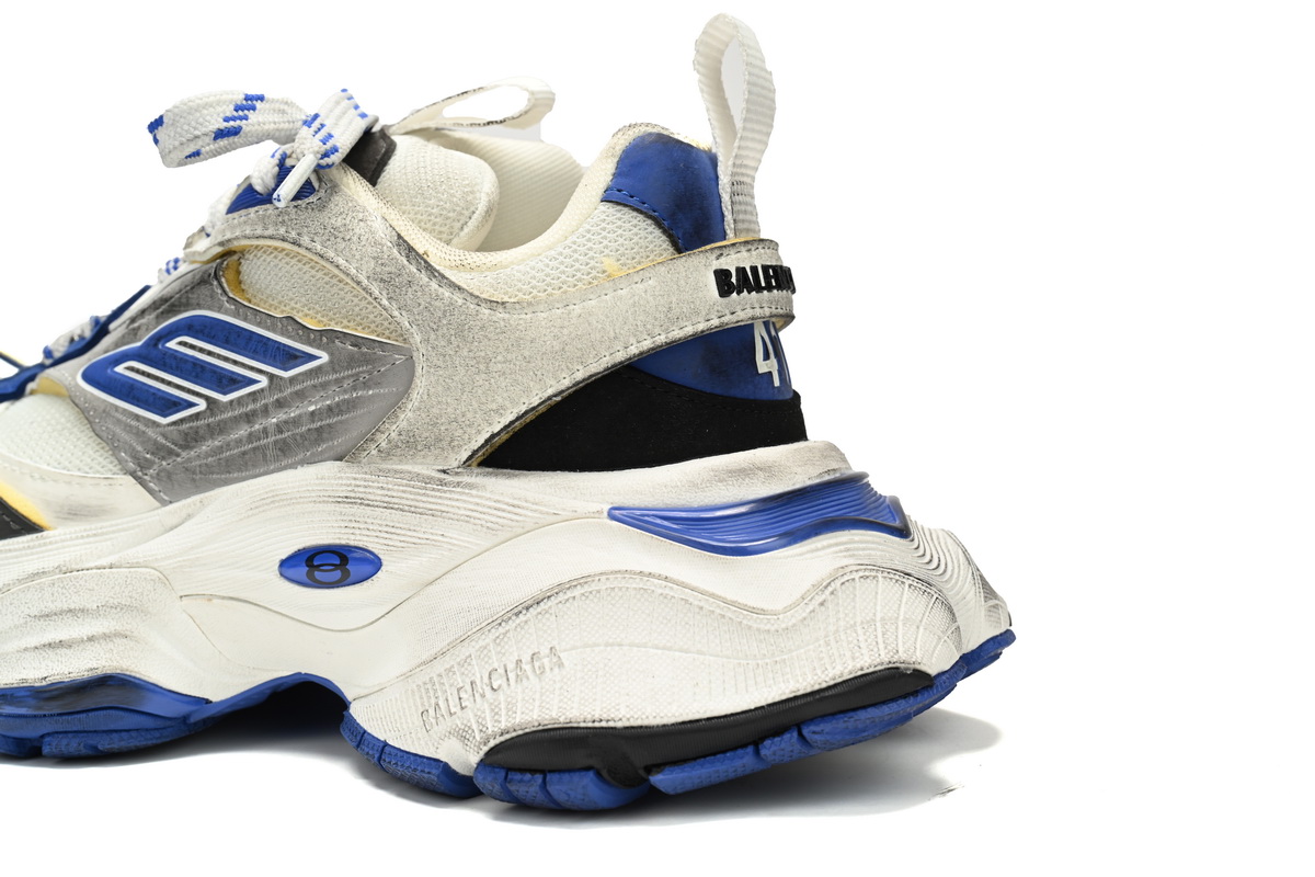 Balenciaga CARGO Sneaker White Blue 784339-W2MV1-5895