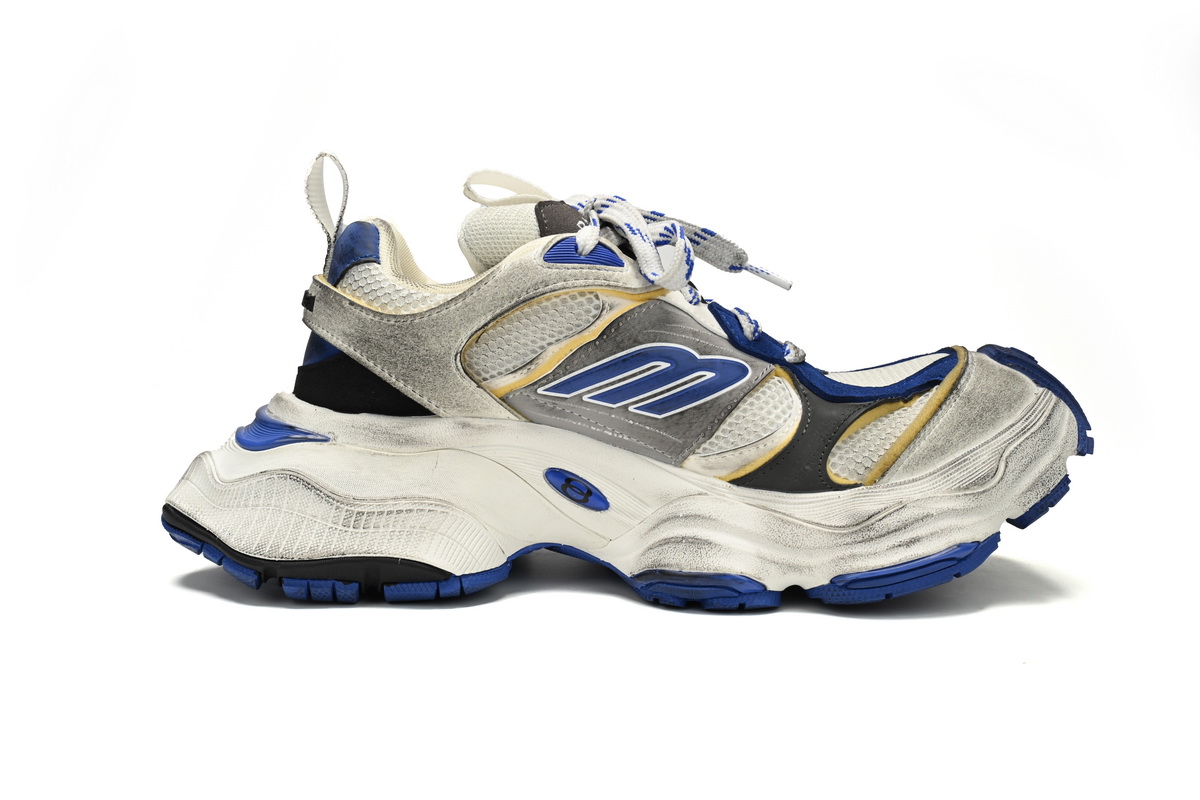 Balenciaga CARGO Sneaker White Blue 784339-W2MV1-5895