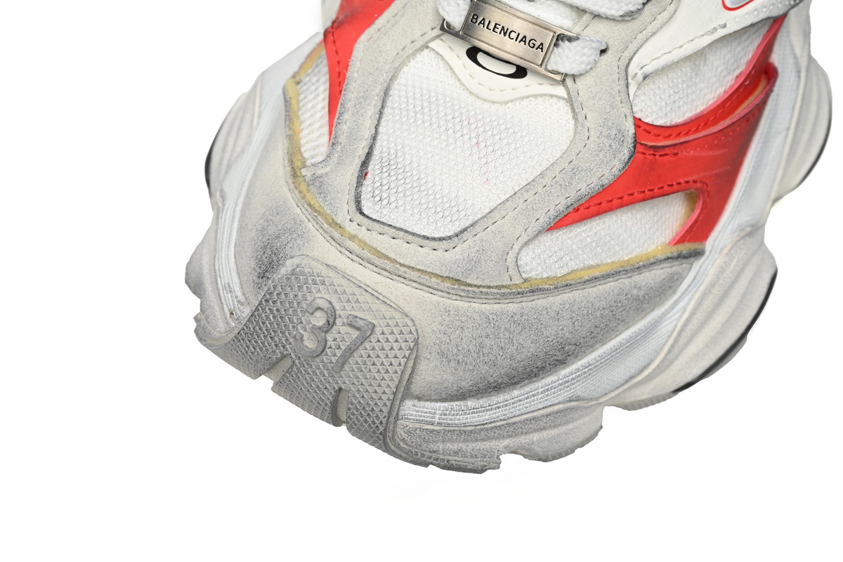 Balenciaga CARGO Sneaker White Red 784339-W1MV3-0521
