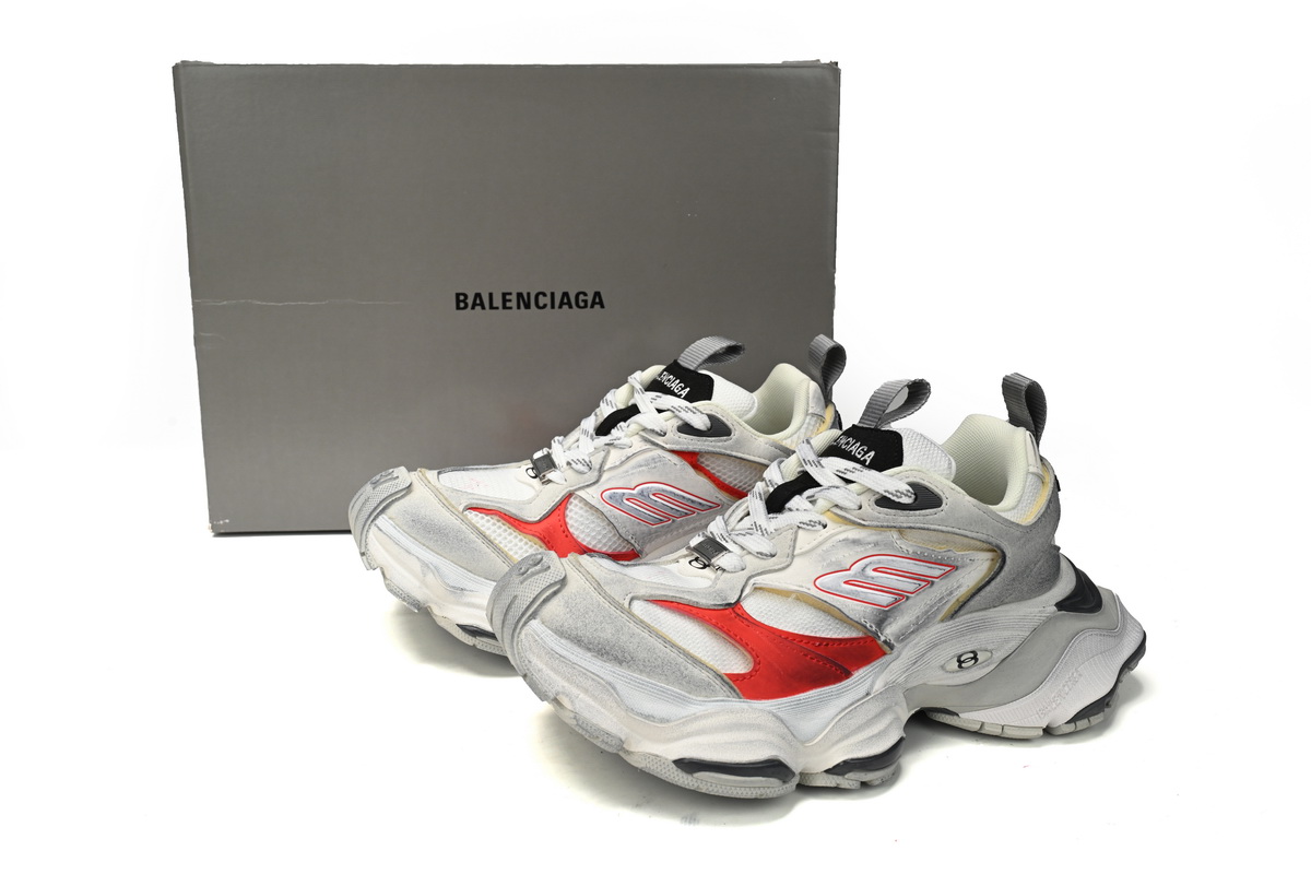 Balenciaga CARGO Sneaker White Red 784339-W1MV3-0521