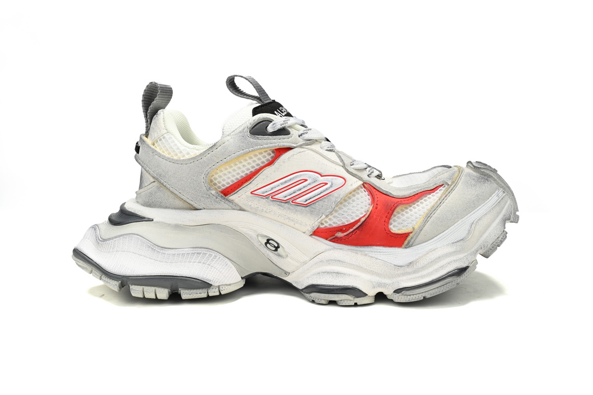 Balenciaga CARGO Sneaker White Red 784339-W1MV3-0521