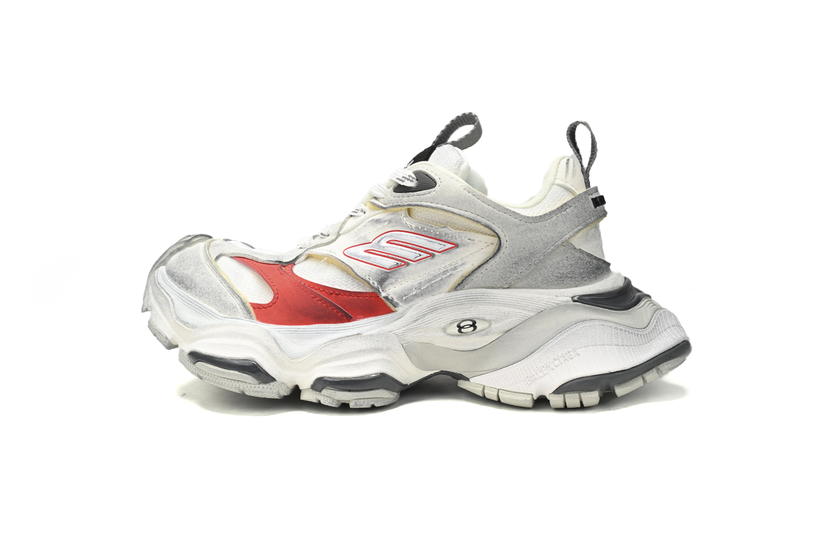 Balenciaga CARGO Sneaker White Red 784339-W1MV3-0521