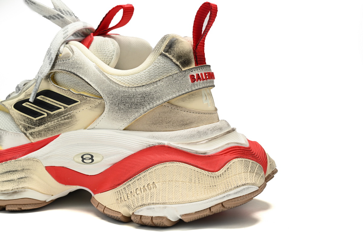 Balenciaga CARGO Sneaker White Red 784339-W2MV1-2098