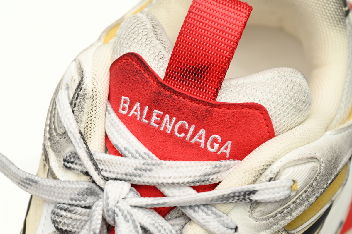 Balenciaga CARGO Sneaker White Red 784339-W2MV1-2098