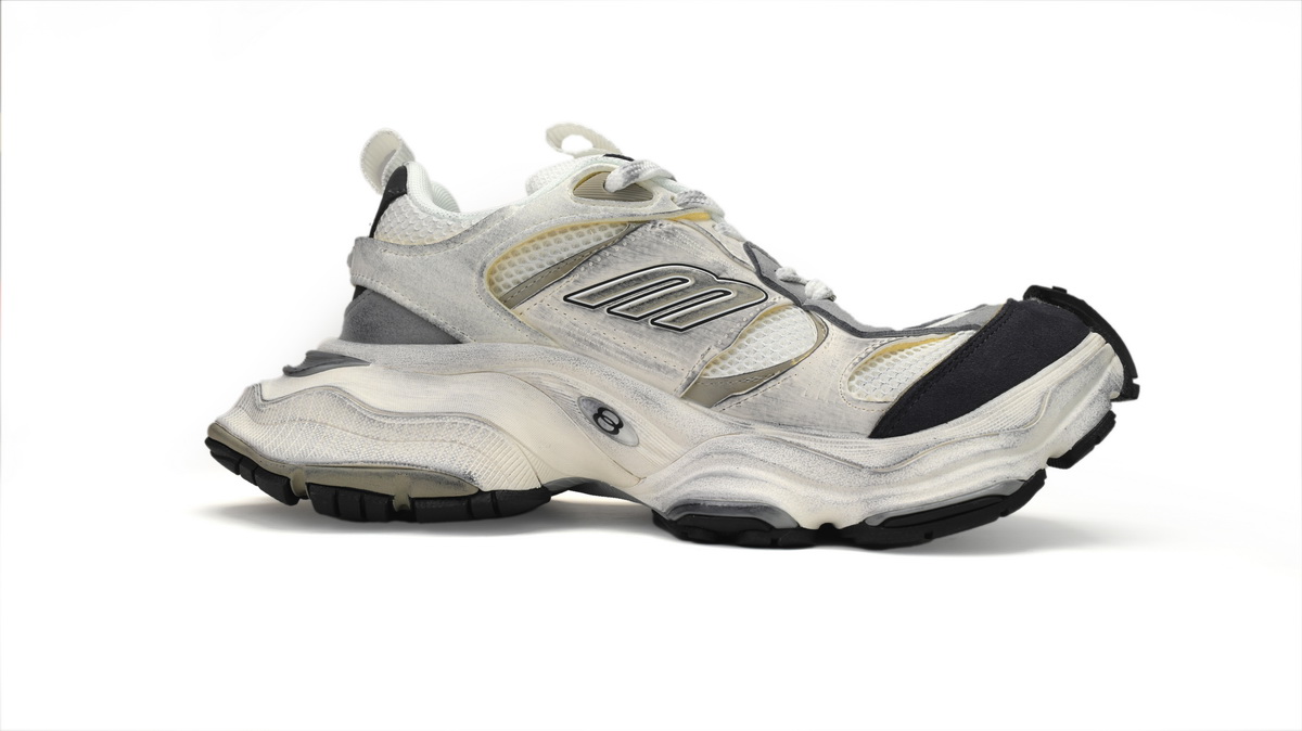 Balenciaga CARGO Sneaker White Rice White Gray 785756-W2MV1-9012