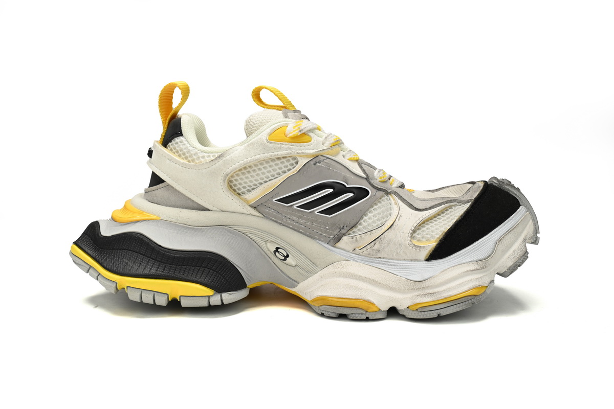 Balenciaga CARGO Sneaker White yellow silver 784339-W2MV1-1170