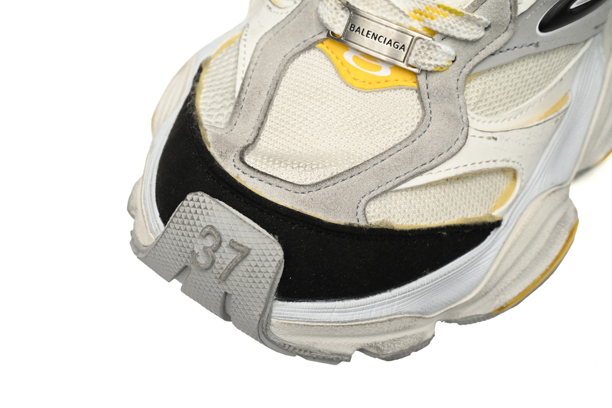Balenciaga CARGO Sneaker White yellow silver 784339-W2MV1-1170