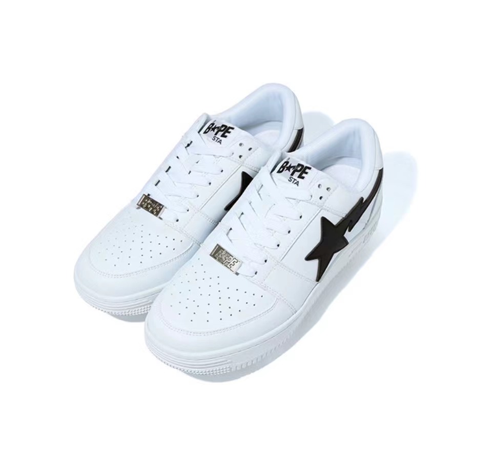 Bape Sta Low White 1H20-191-015