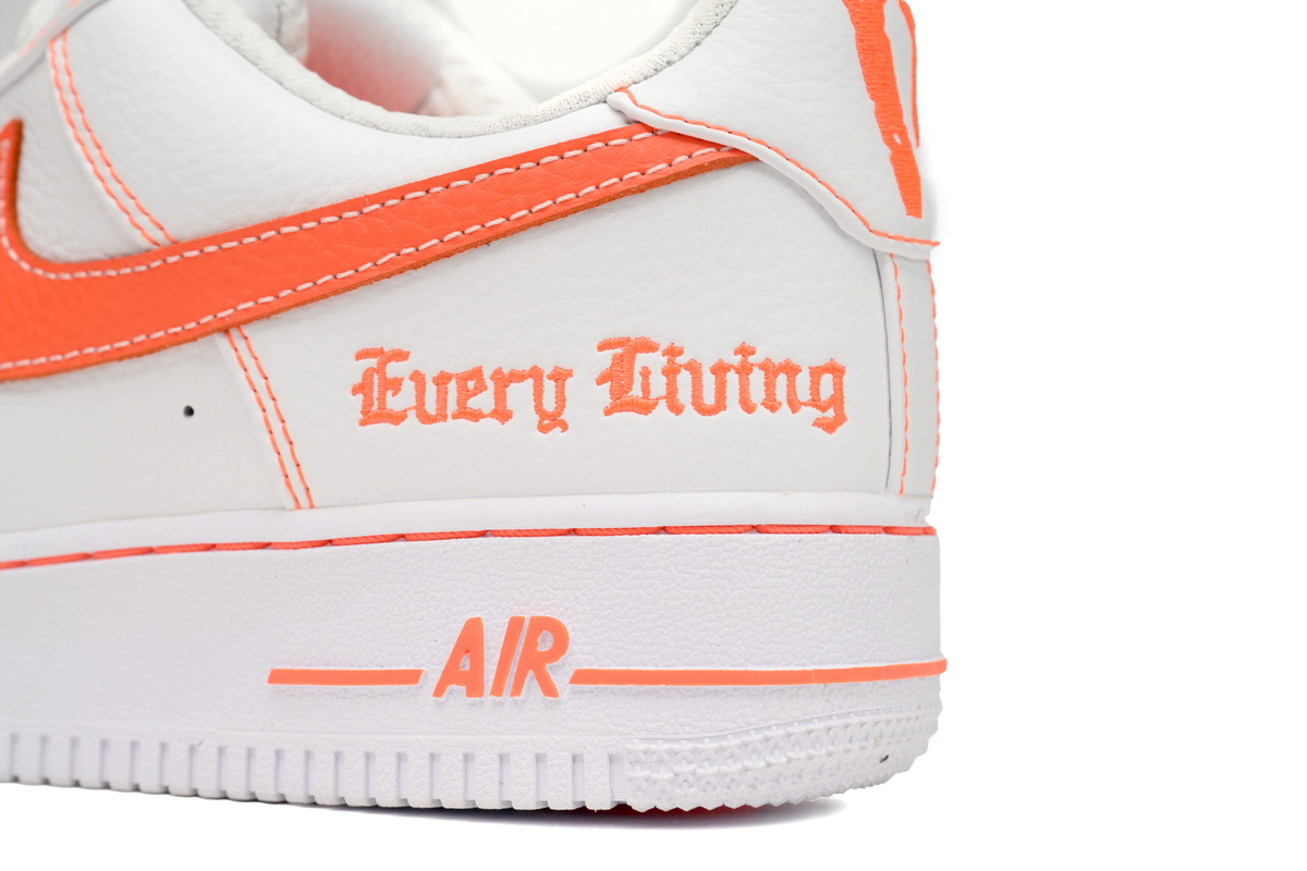 Nike Air Force 1 Low Vlone White Orange AA5360-100