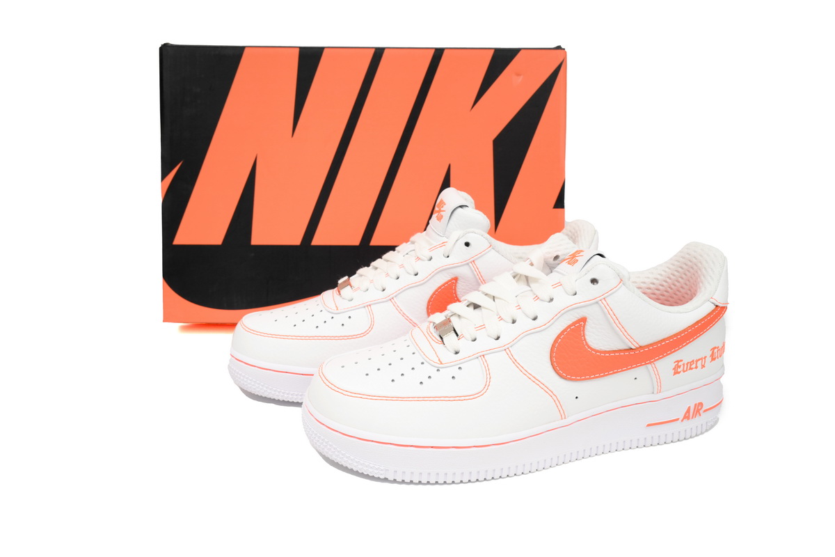 Nike Air Force 1 Low Vlone White Orange AA5360-100