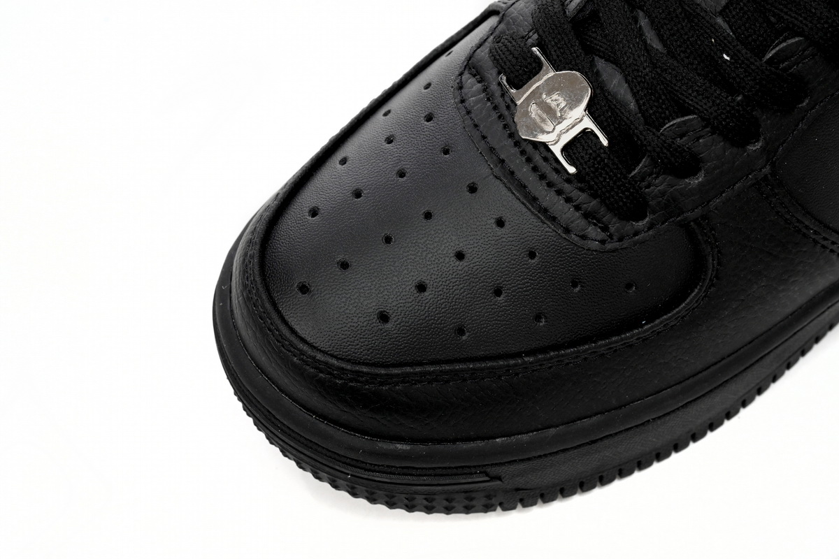 A Bathing Ape Bape Sta Low Black 1J30 -191- 013