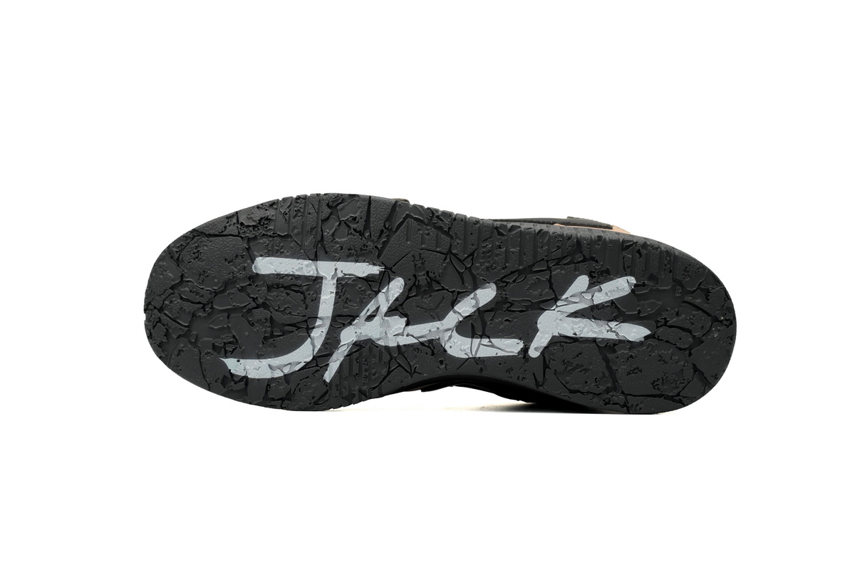 Travis Scott x Air Jordan Cut The Check Brown Black  FZ8117-214