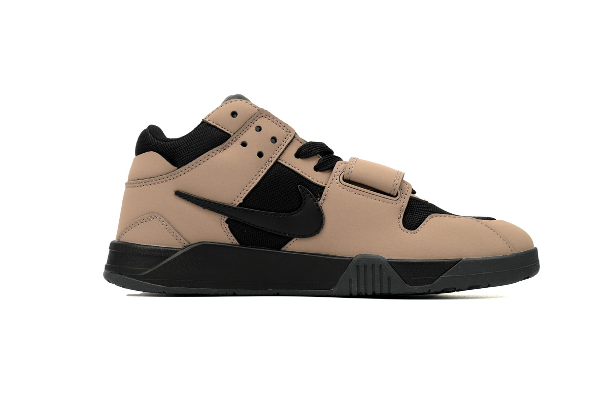 Travis Scott x Air Jordan Cut The Check Brown Black  FZ8117-214