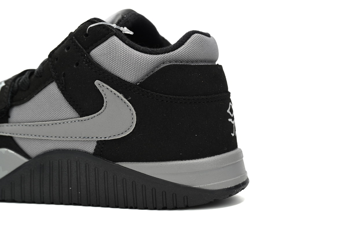Travis Scott x Jordan Cut The Check Nice Kicks Black Charcoal  FZ8117-481