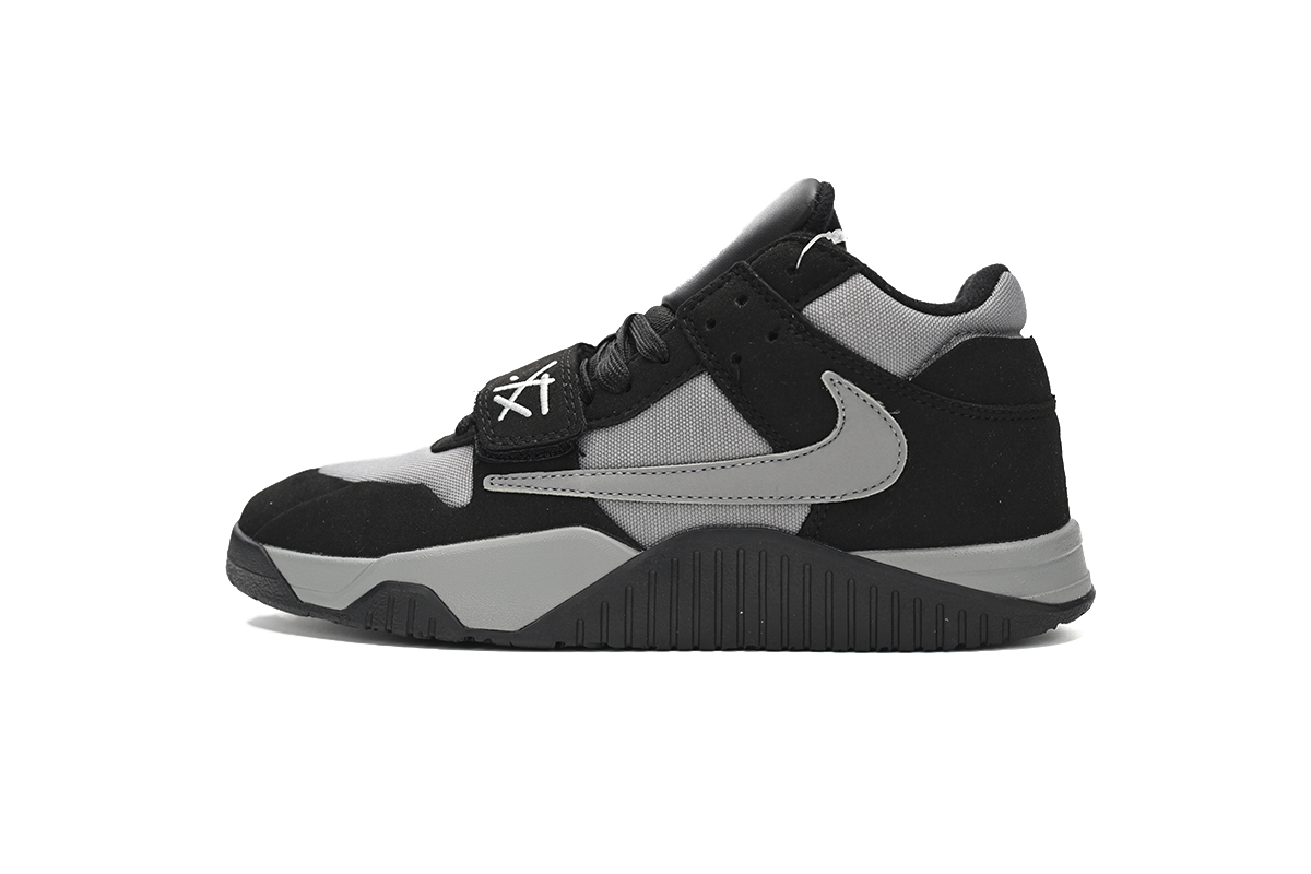 Travis Scott x Jordan Cut The Check Nice Kicks Black Charcoal  FZ8117-481