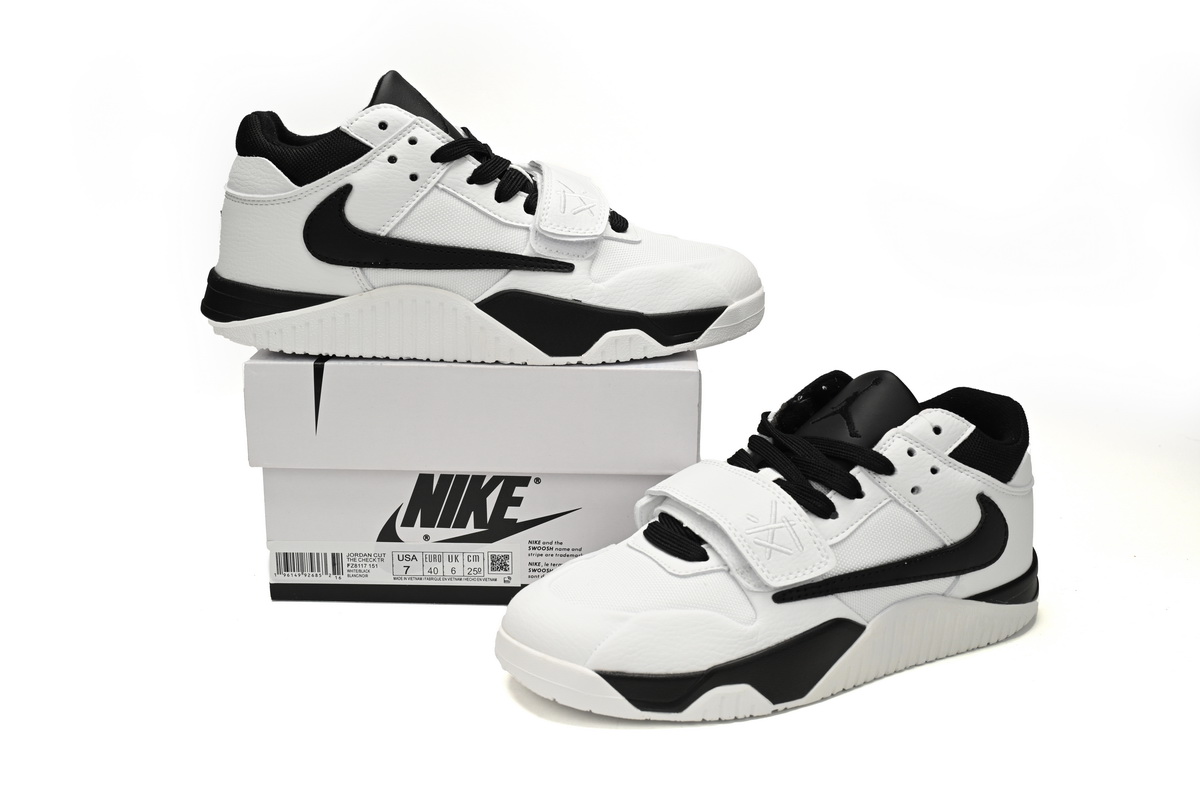 Travis Scott x Jordan Cut The Check Nice Kicks Black Panda FZ8117-151