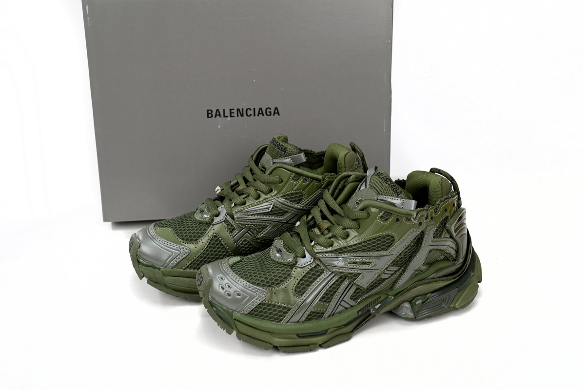 Balenciaga Runner Army Green 677402 W1RN3 2025